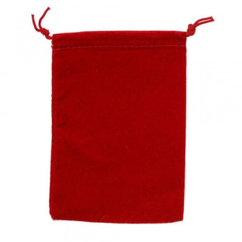 Chessex Suedecloth Dice Bags Red