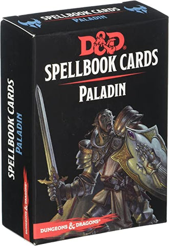 D&D Spellbook Cards - Paladin