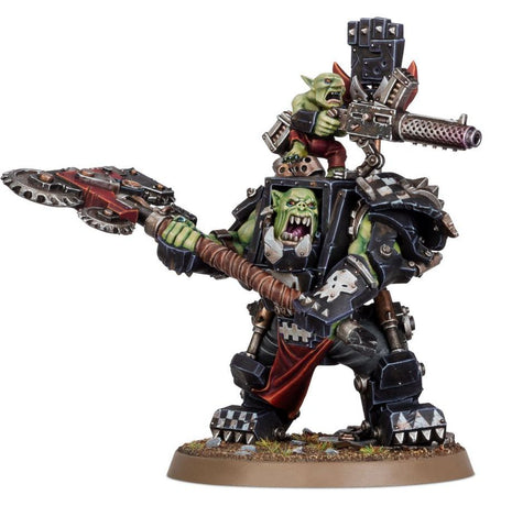 Orks Warboss in Mega Armour