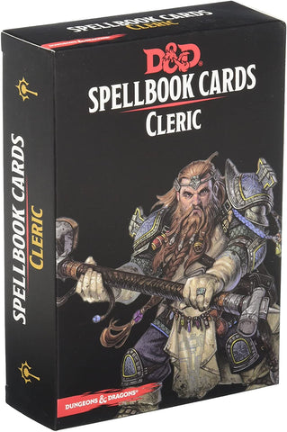 D&D Spellbook Cards - Cleric