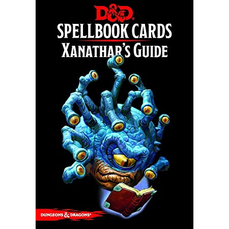 D&D Xanathars Spellbook Cards